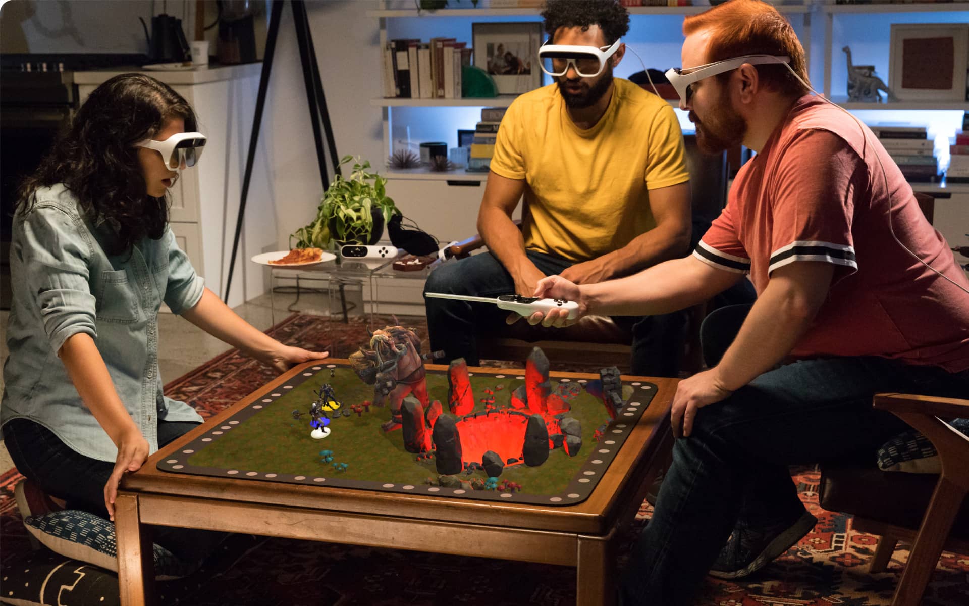 Tabletop Game that benefits from the visualization capabilities of AR
